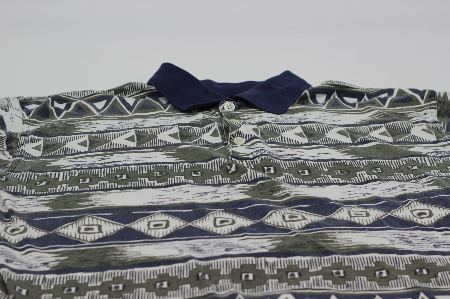 Cartouche Patterned Polo-Shirt (S)