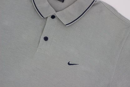 Nike Grey Polo-Shirt (L)