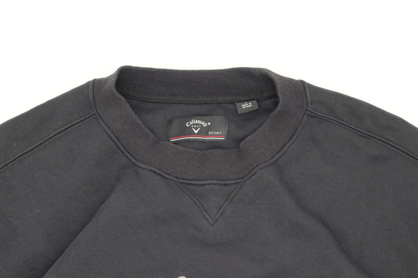 Callaway Black Crewneck Jumper (L)