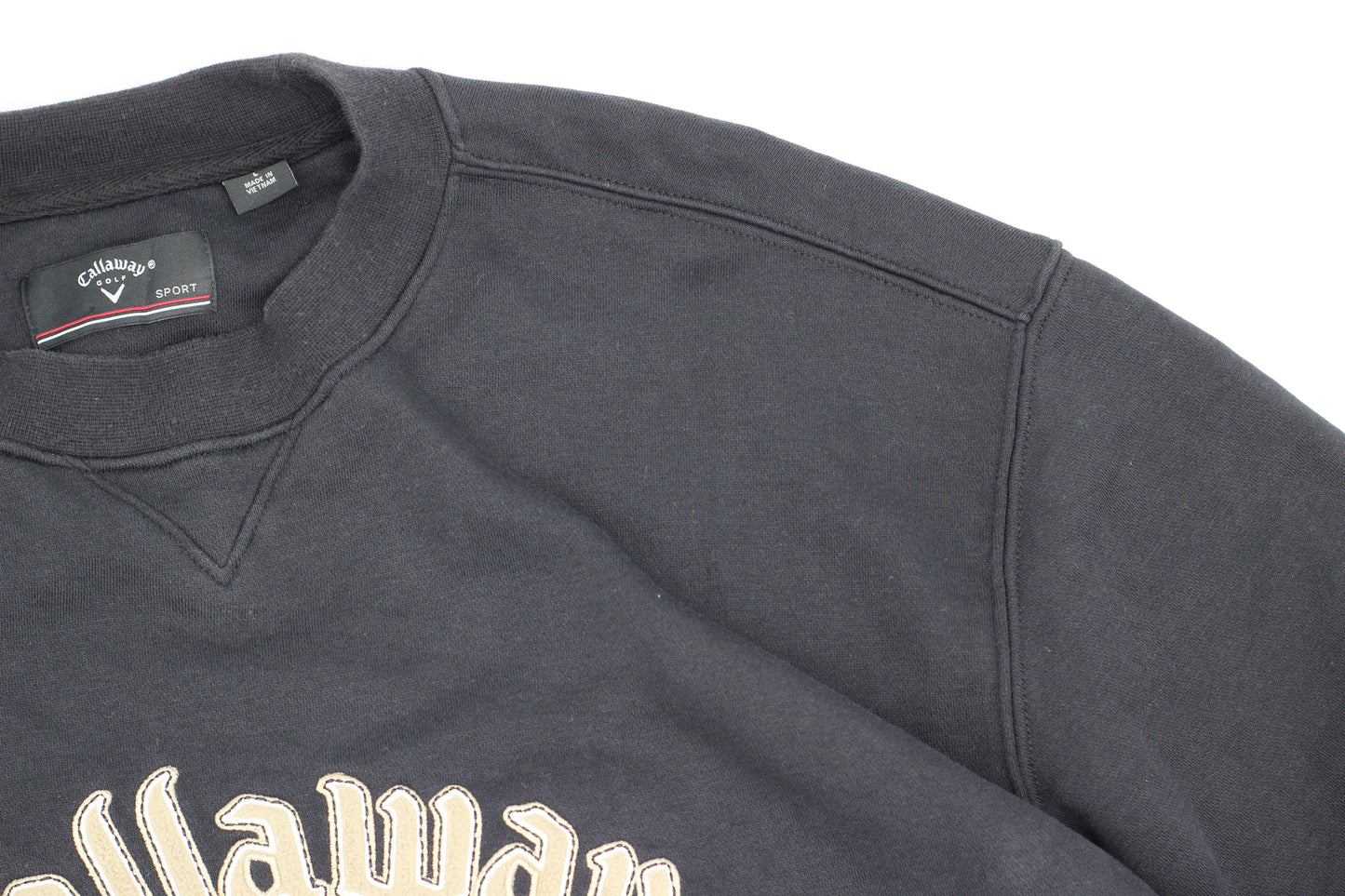 Callaway Black Crewneck Jumper (L)