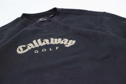 Callaway Black Crewneck Jumper (L)