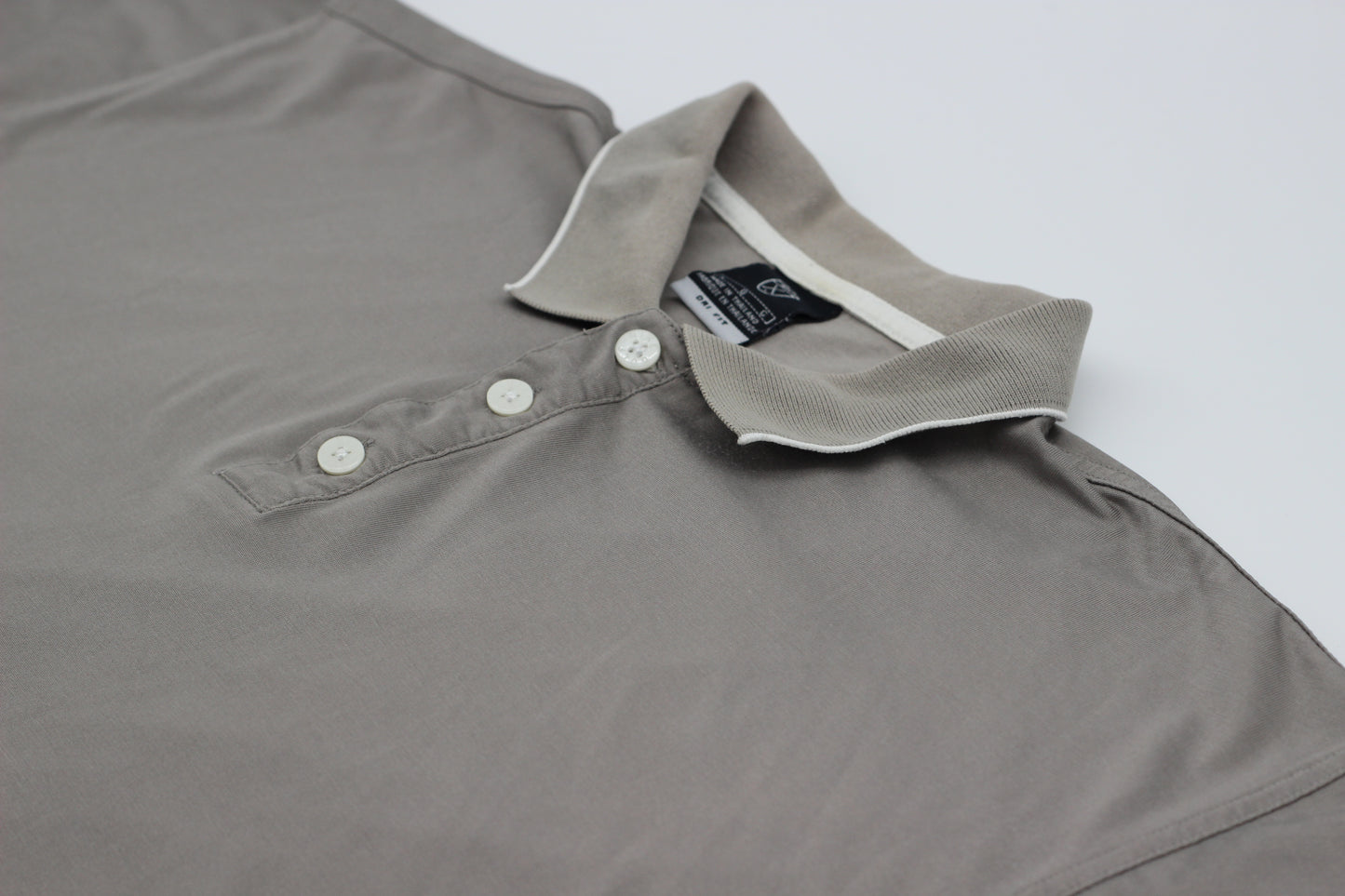 Nike Grey Polo-Shirt (L)