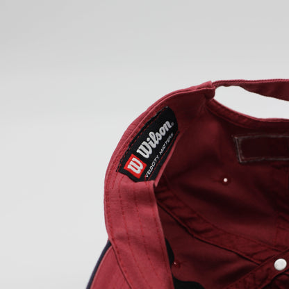 Wilson Deep Red Cap