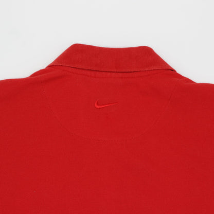 Nike Red Polo-Shirt (L)