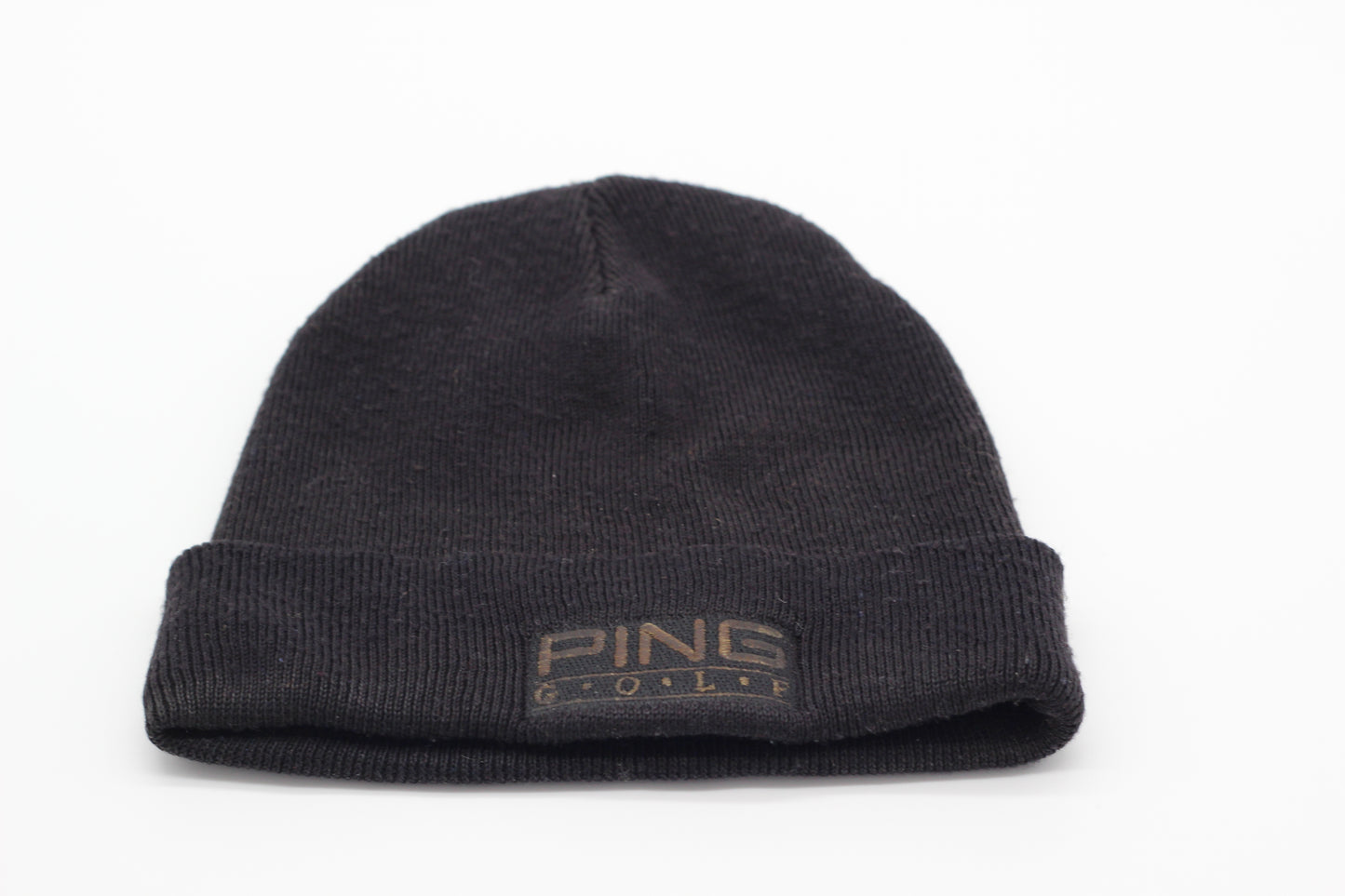 Ping Golf Black Beanie Hat