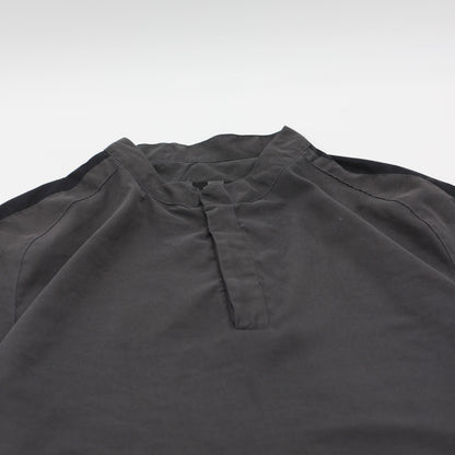 Nike Grey/Black Quarter Zip Windbreaker (XL)