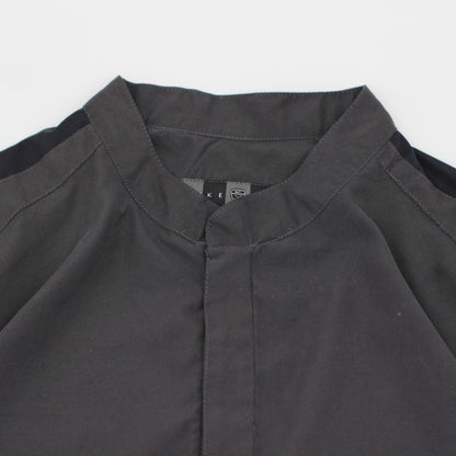 Nike Grey/Black Quarter Zip Windbreaker (XL)