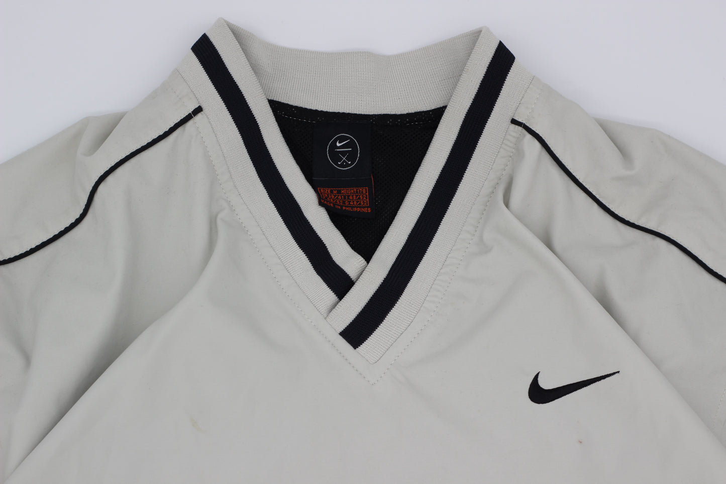 Nike Golf White/Black Windbreaker (M)