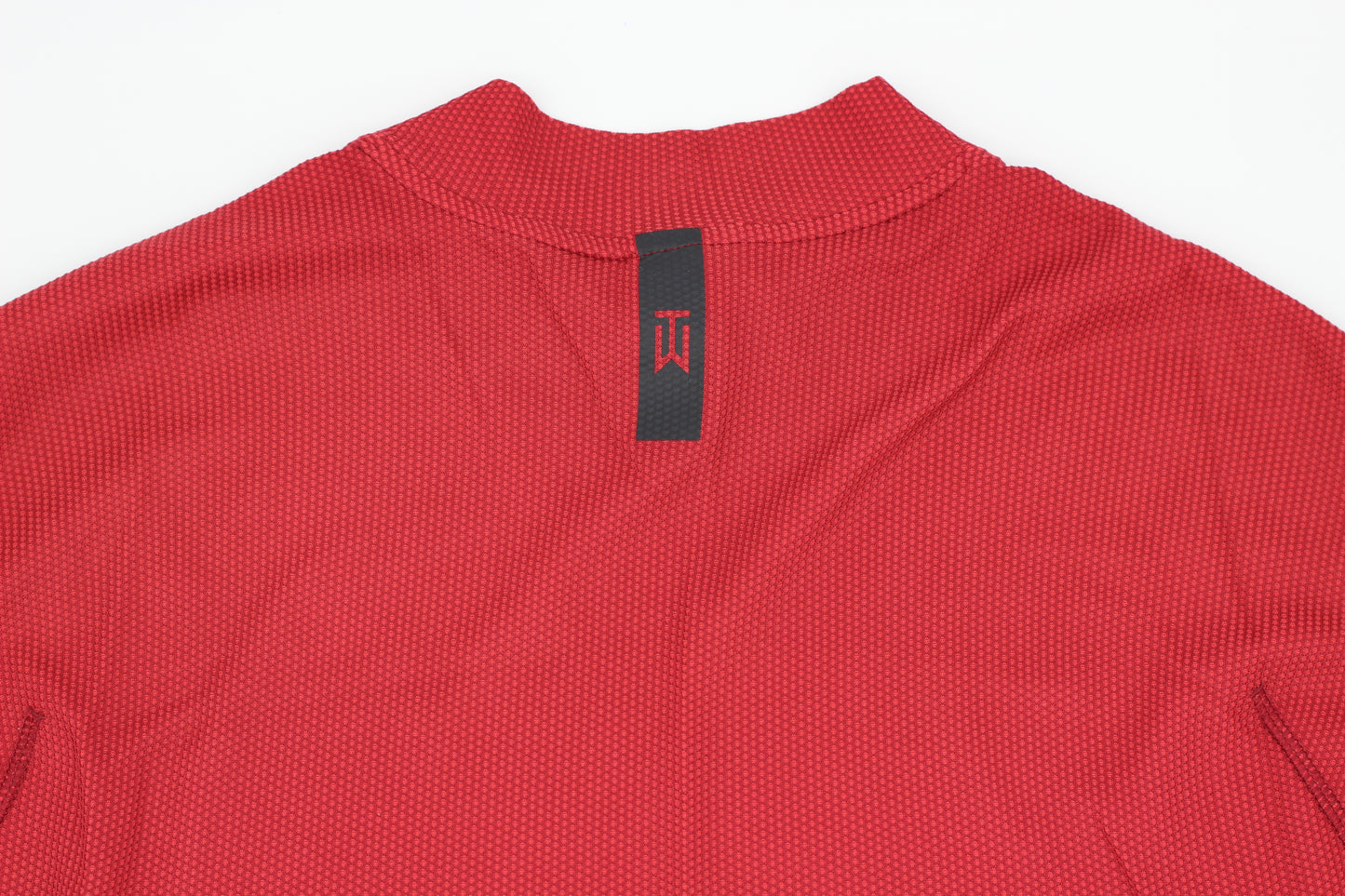 Nike Tiger Woods Red Mock Neck Golf Top (L)