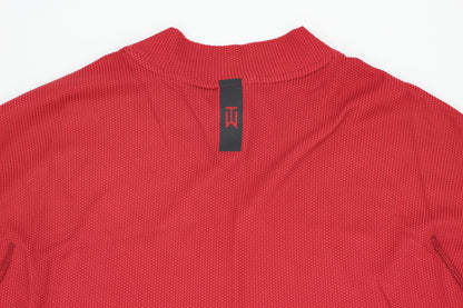 Nike Tiger Woods Red Mock Neck Golf Top (L)