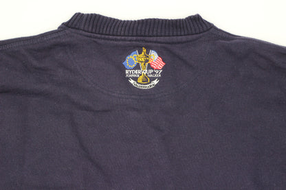 Glenmuir 1997 Ryder Cup Team Europe Navy Crewneck Jumper (XL)