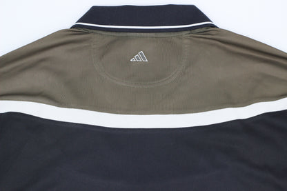 Adidas Black/Gold Polo-Shirt (XL)