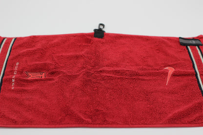 Nike Tiger Woods Red Golf Towel