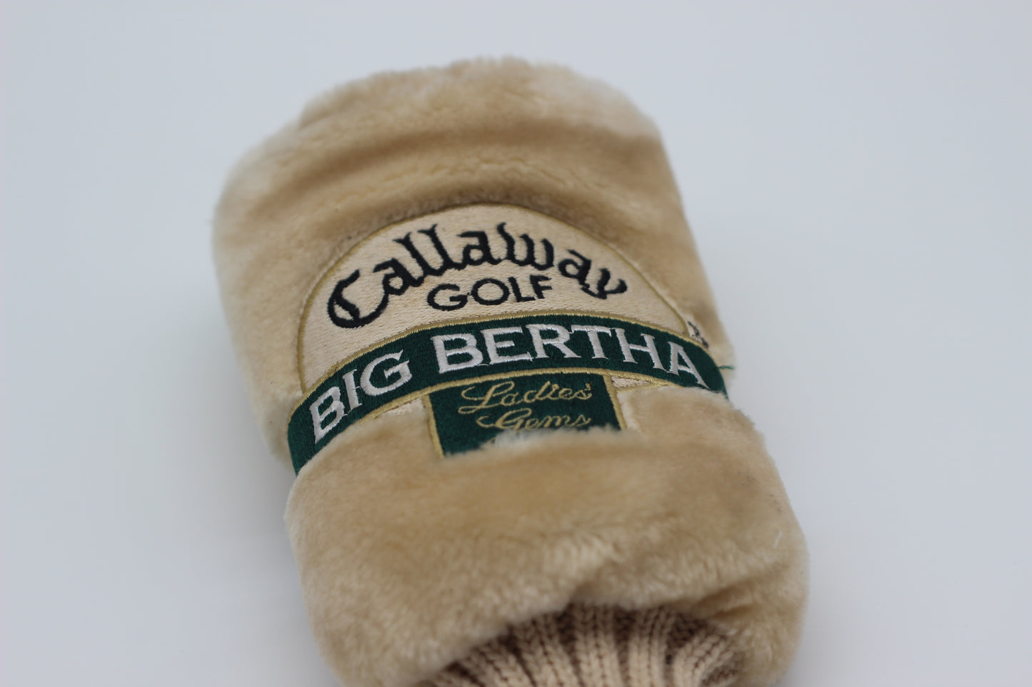 Callaway Big Bertha Light Brown/Green Headcover (3 Wood or Hybrid)