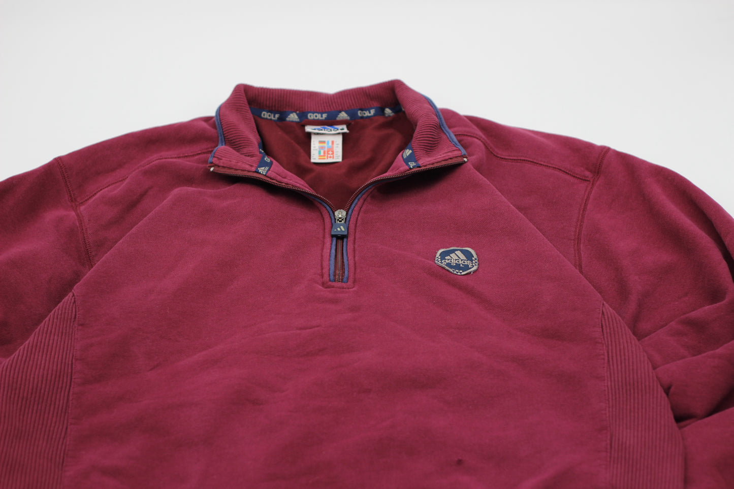 Adidas Golf Maroon Quarter Zip (L)