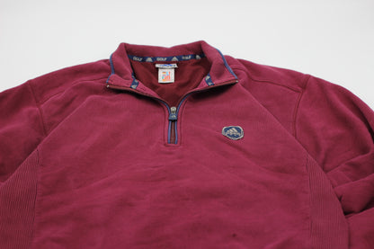 Adidas Golf Maroon Quarter Zip (L)