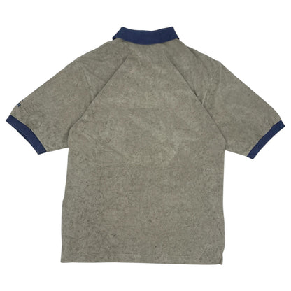 Nike Tour Grey/Blue Marble Pattern Polo-Shirt (M)