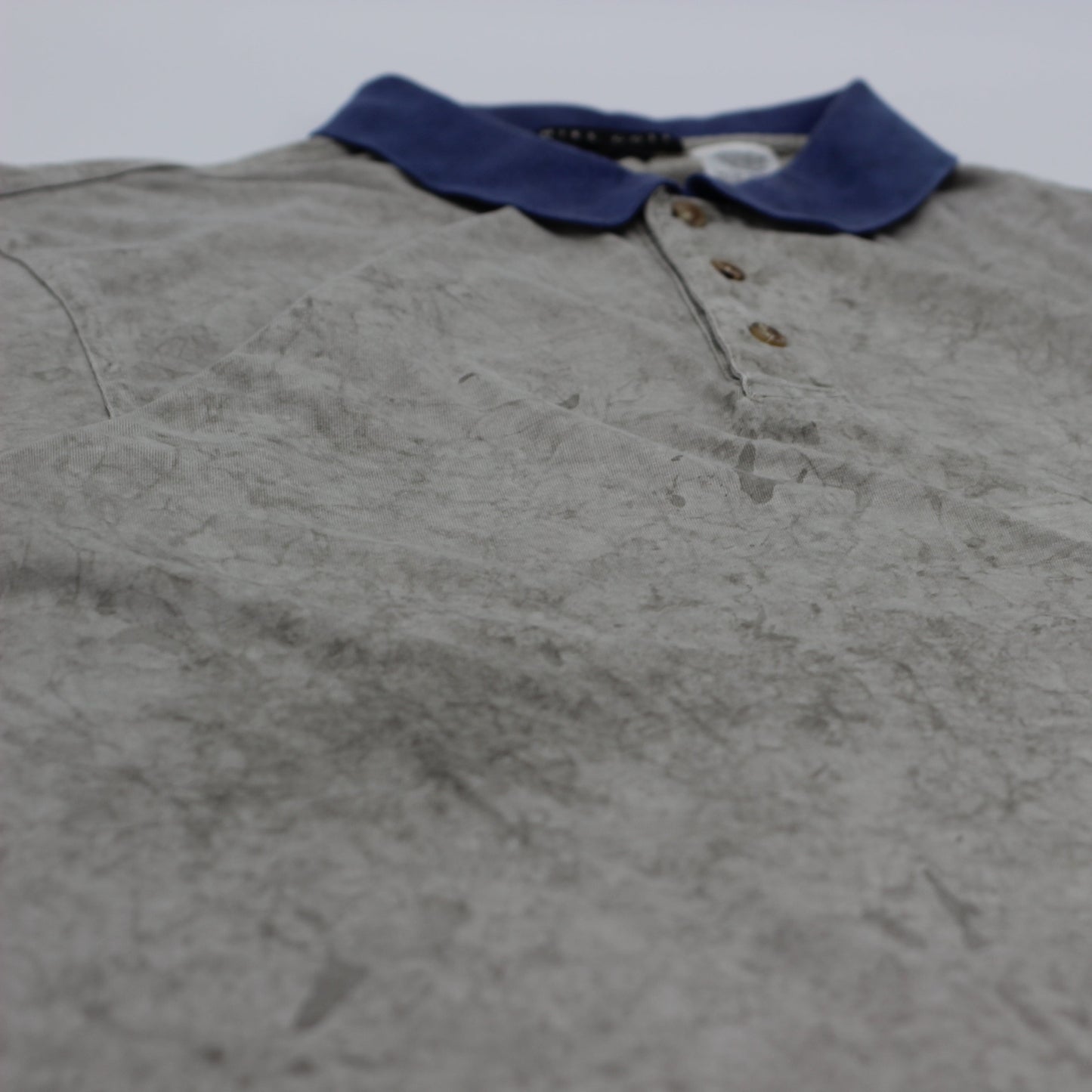 Nike Tour Grey/Blue Marble Pattern Polo-Shirt (M)