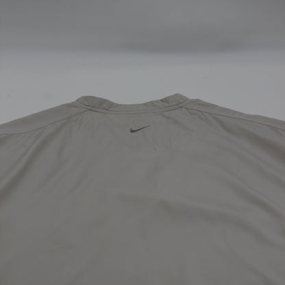 Nike Beige Short Sleeve Windbreaker (XL)