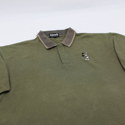 Ashworth x Disney Green/Grey Polo-Shirt (L)