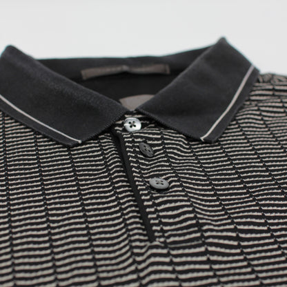 Nike Tiger Woods Black/White Abstract Polo-Shirt (M)