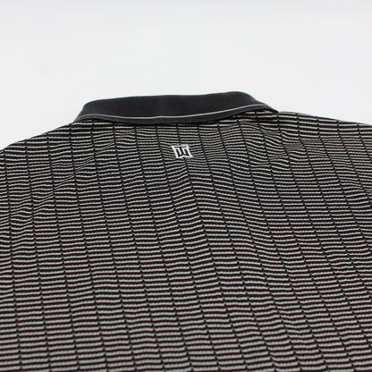 Nike Tiger Woods Black/White Abstract Polo-Shirt (M)
