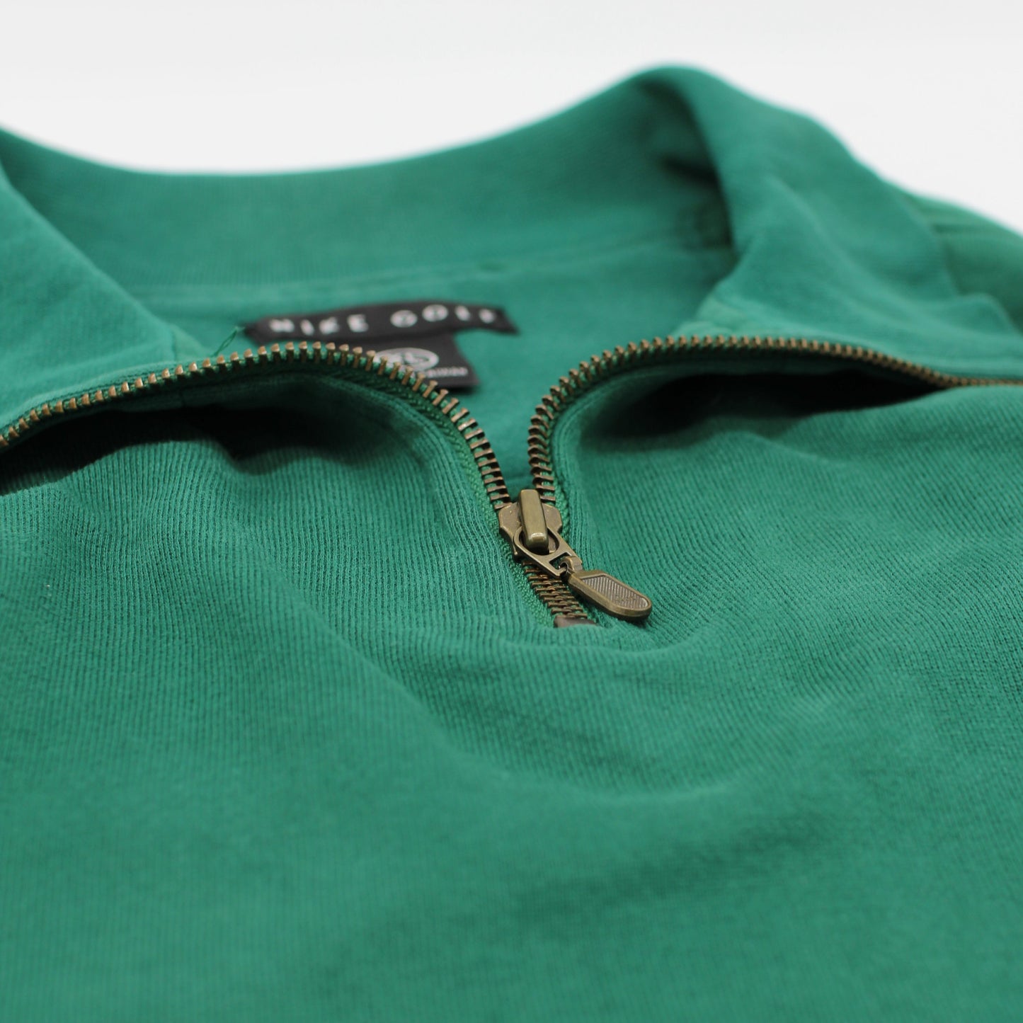 Nike Green Quarter Zip Jumper (XL)