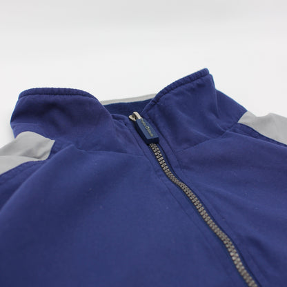 TaylorMade Navy/Grey Quarter Zip Windbreaker (L)