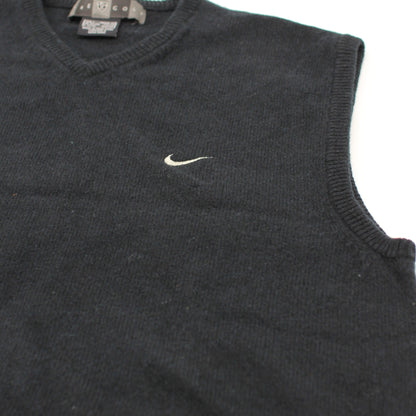 Nike Black Lambswool Golf Vest (L)