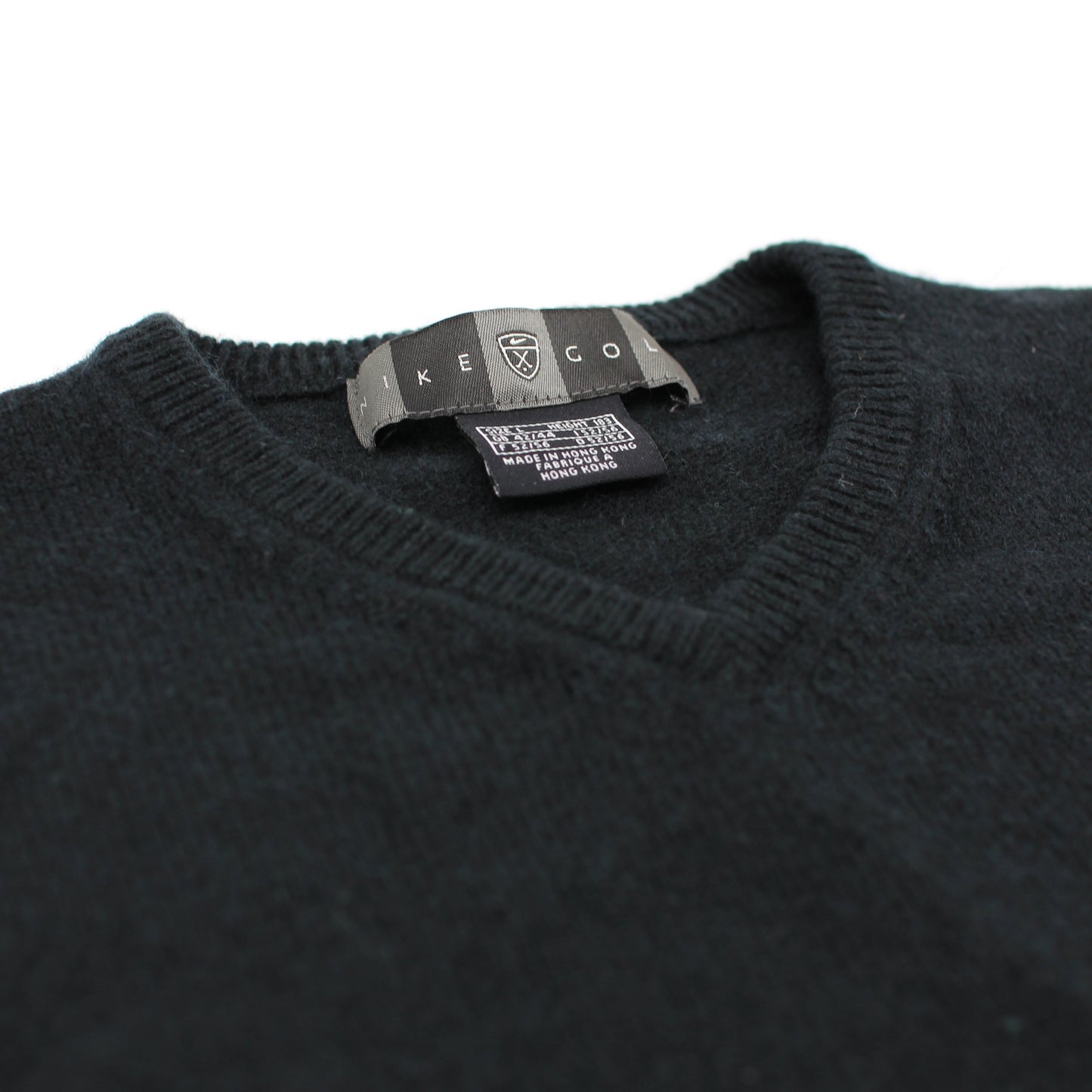 Nike Black Lambswool Golf Vest (L)