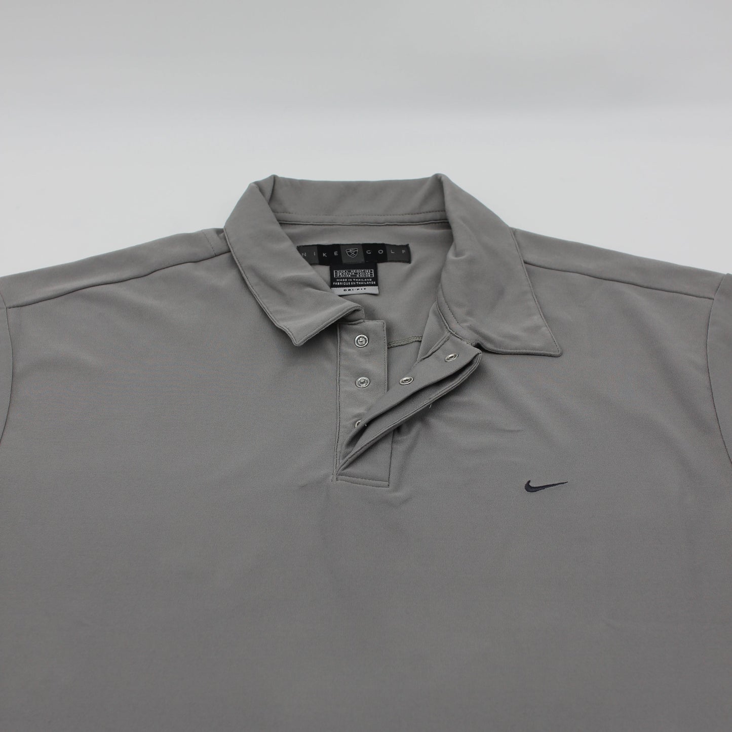 Nike Grey Polo-Shirt (L)