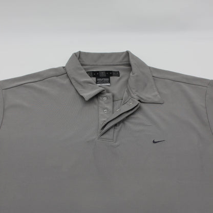 Nike Grey Polo-Shirt (L)