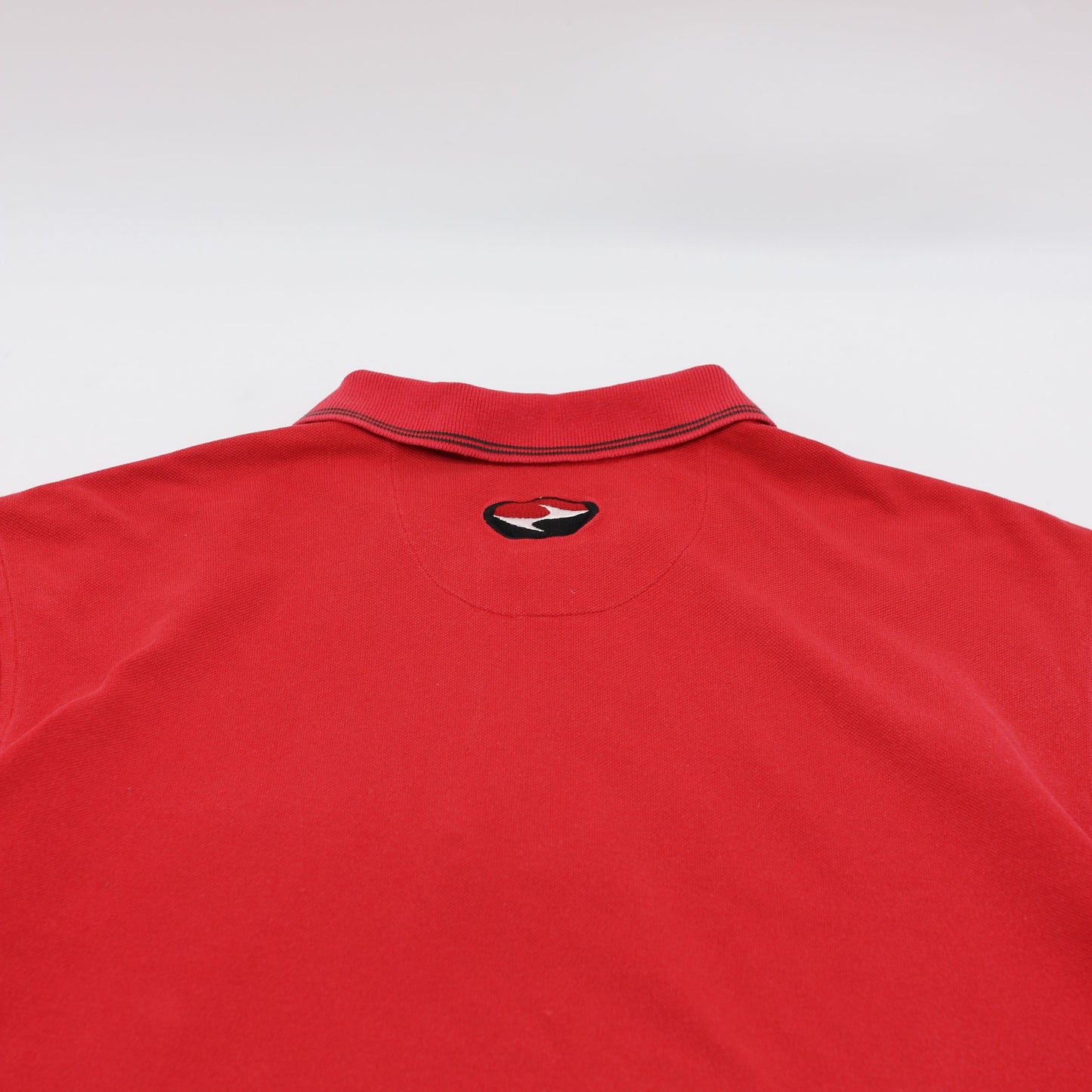 Nike Tiger Woods Yin Yang Red Zipped Polo-Shirt (M)