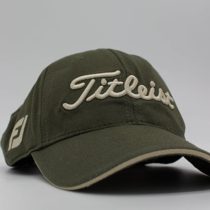 Titleist Khaki Green Golf Cap