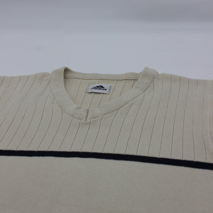 Adidas Beige/Black Golf Vest (S)