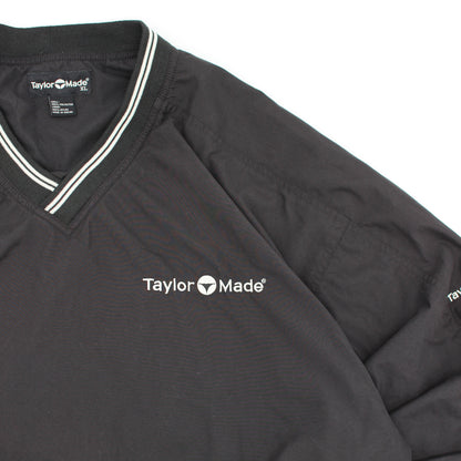 TaylorMade Black/White Windbreaker (XL)