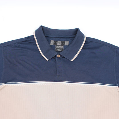 Nike Navy/Beige Polo-Shirt (XL)