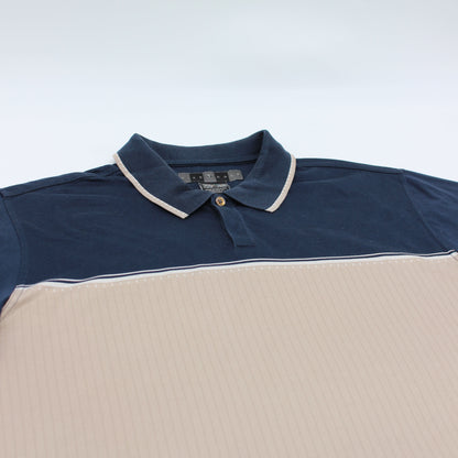 Nike Navy/Beige Polo-Shirt (XL)
