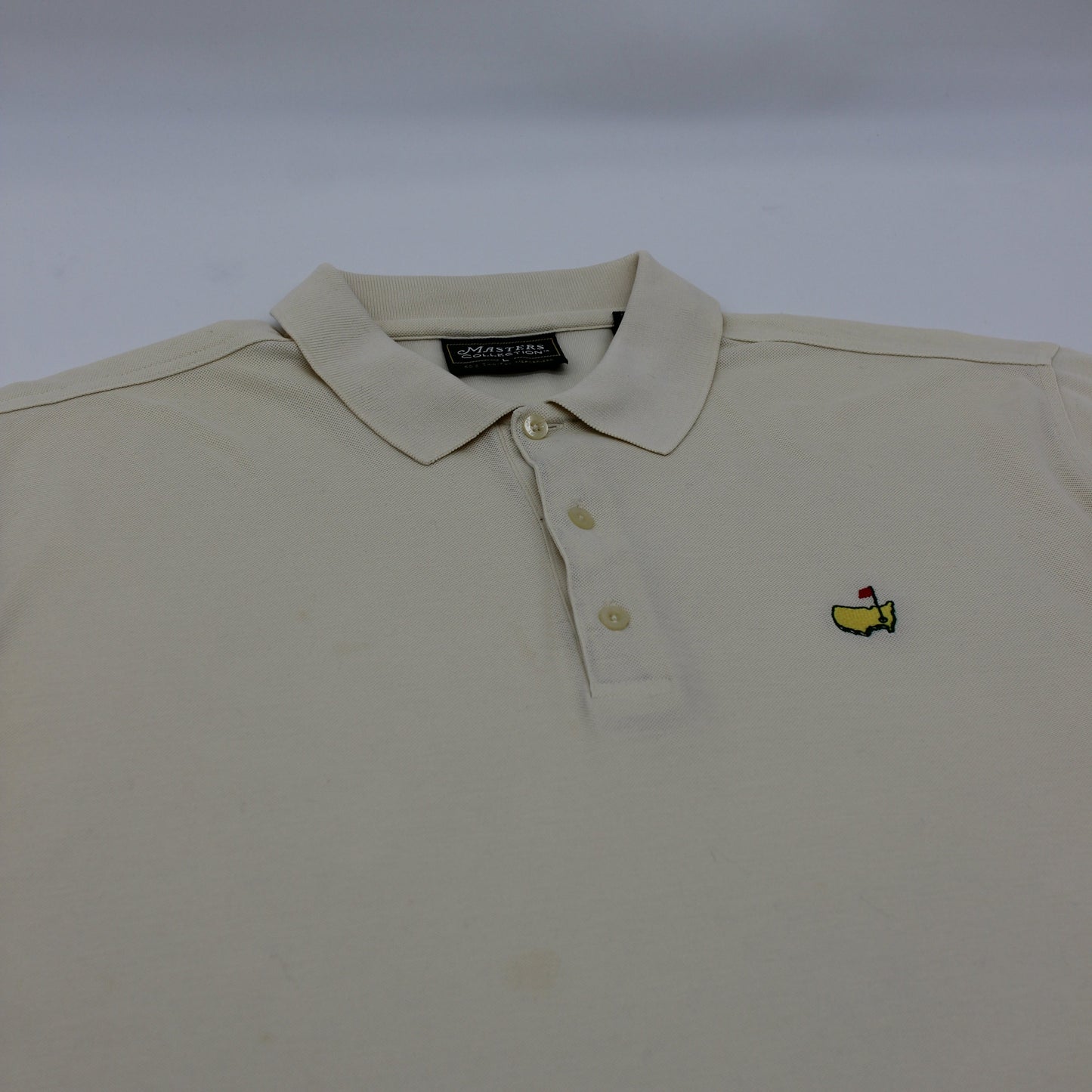 Masters Collection Beige Polo-Shirt (L)