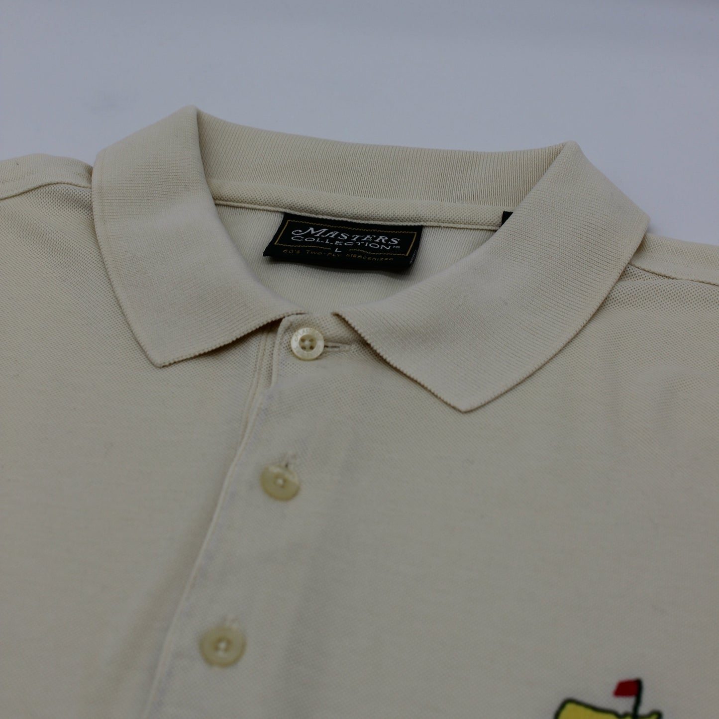 Masters Collection Beige Polo-Shirt (L)
