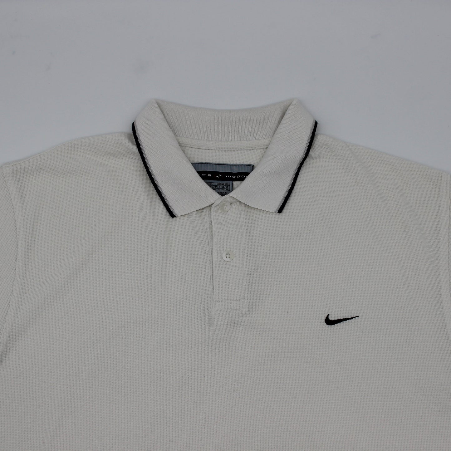 Nike Tiger Woods White Polo-Shirt (L)