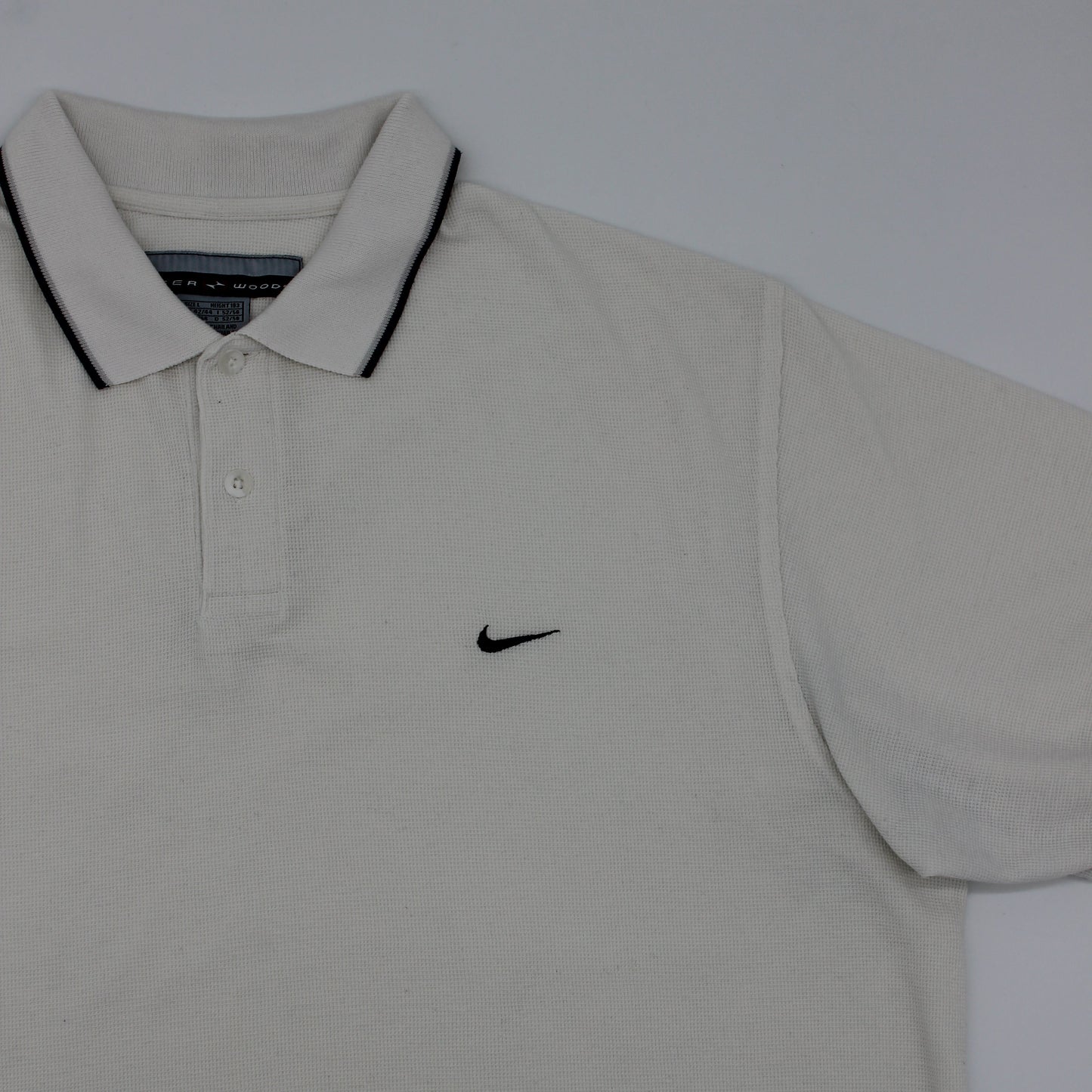 Nike Tiger Woods White Polo-Shirt (L)