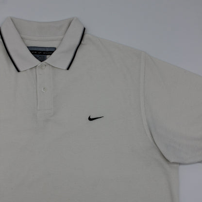 Nike Tiger Woods White Polo-Shirt (L)