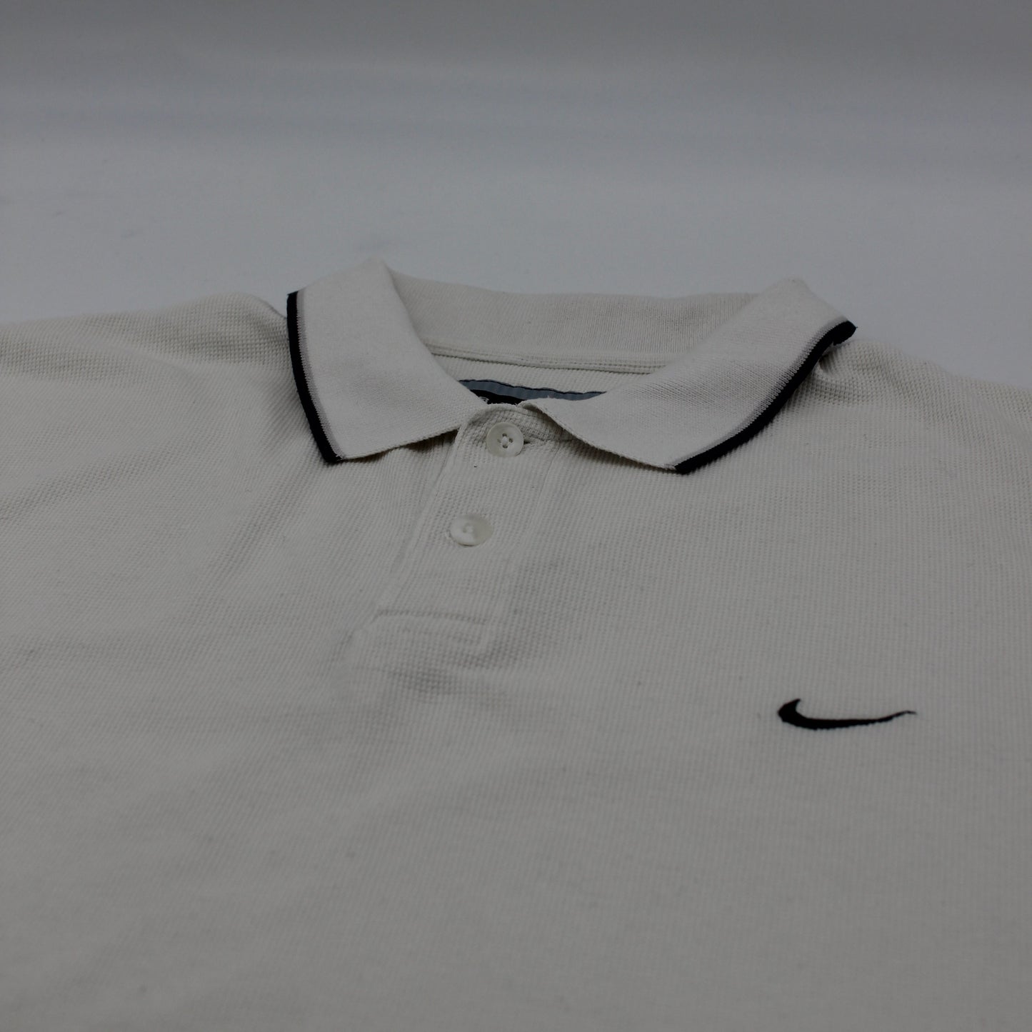 Nike Tiger Woods White Polo-Shirt (L)