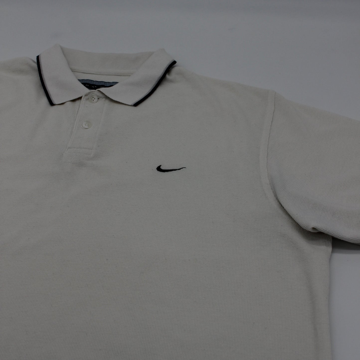 Nike Tiger Woods White Polo-Shirt (L)