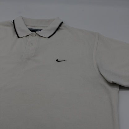 Nike Tiger Woods White Polo-Shirt (L)