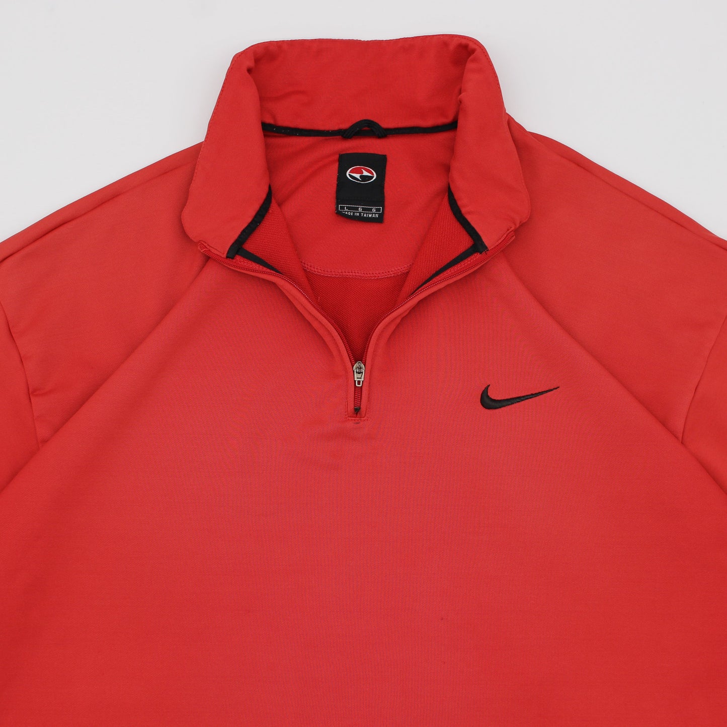 Nike Tiger Woods Yin Yang Red Quarter Zip (L)