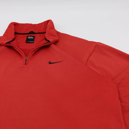 Nike Tiger Woods Yin Yang Red Quarter Zip (L)