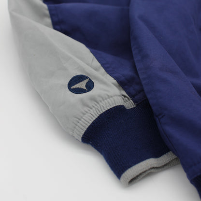Taylormade Blue/Grey Quarter Zip Windbreaker (M)