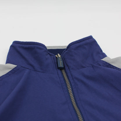Taylormade Blue/Grey Quarter Zip Windbreaker (M)